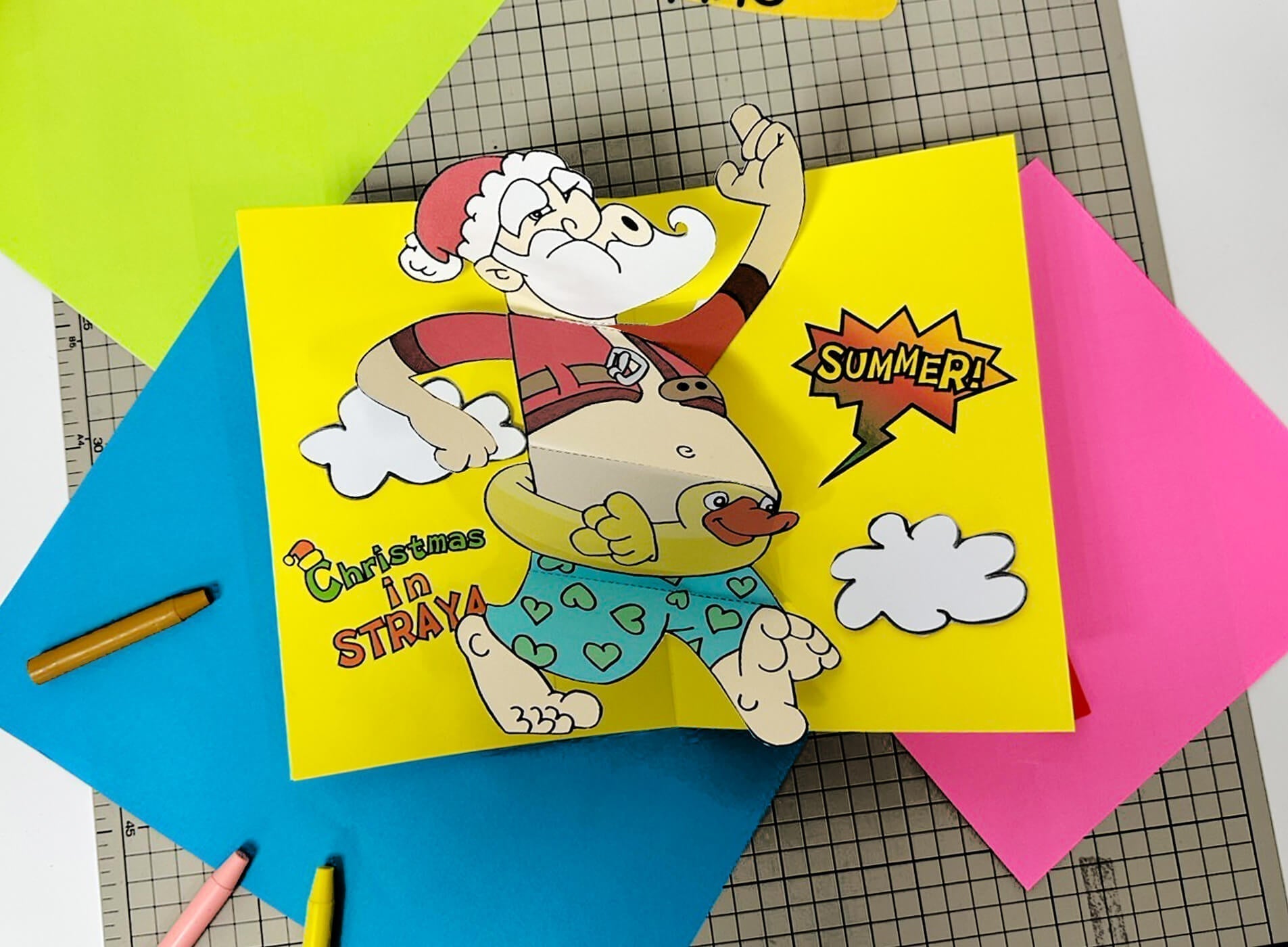 Christmas in July (Yulefest): Santa Popup