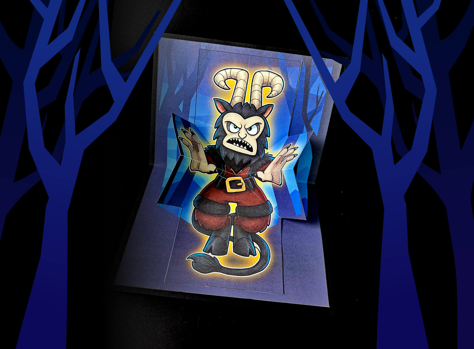 Krampusnacht: Krampus Card