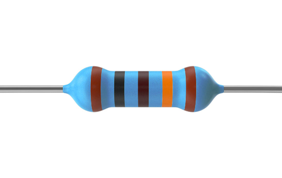Resistor — component photo from the amomii Testudo kit
