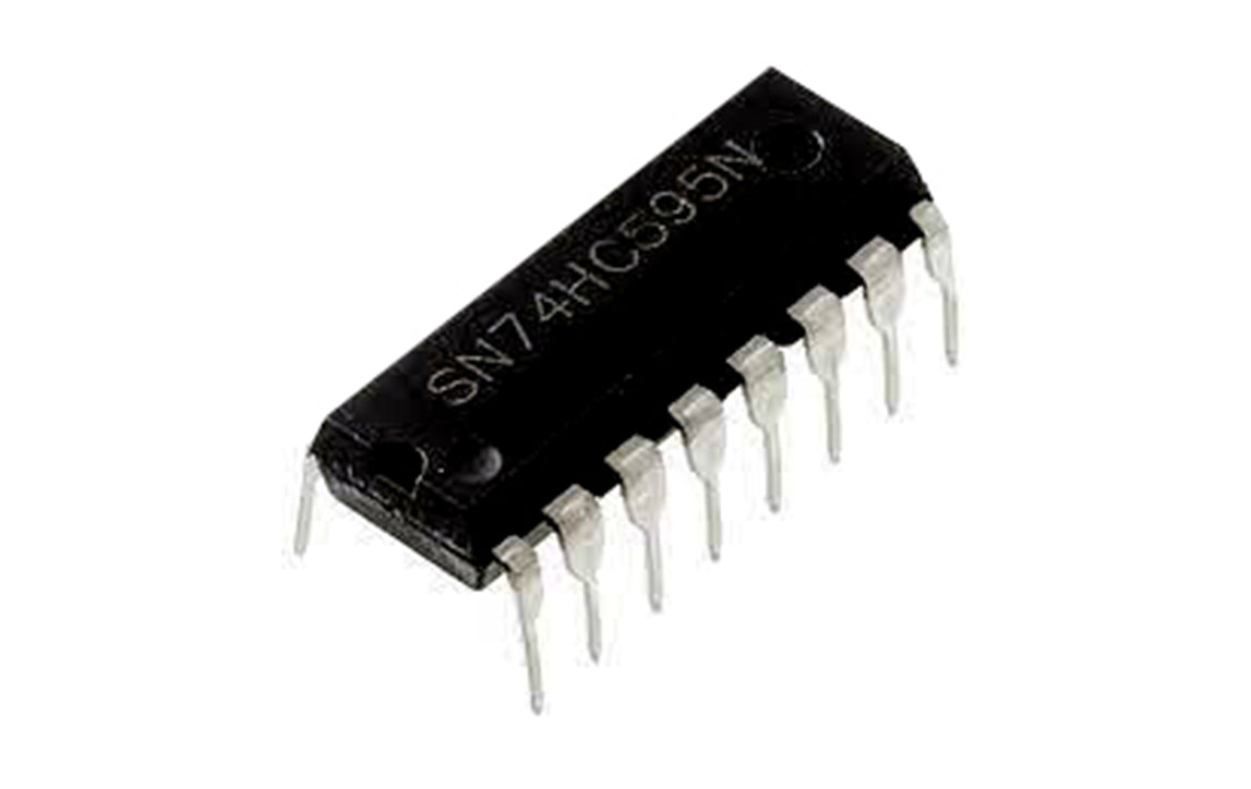 Shift Register — component photo from the amomii Testudo kit