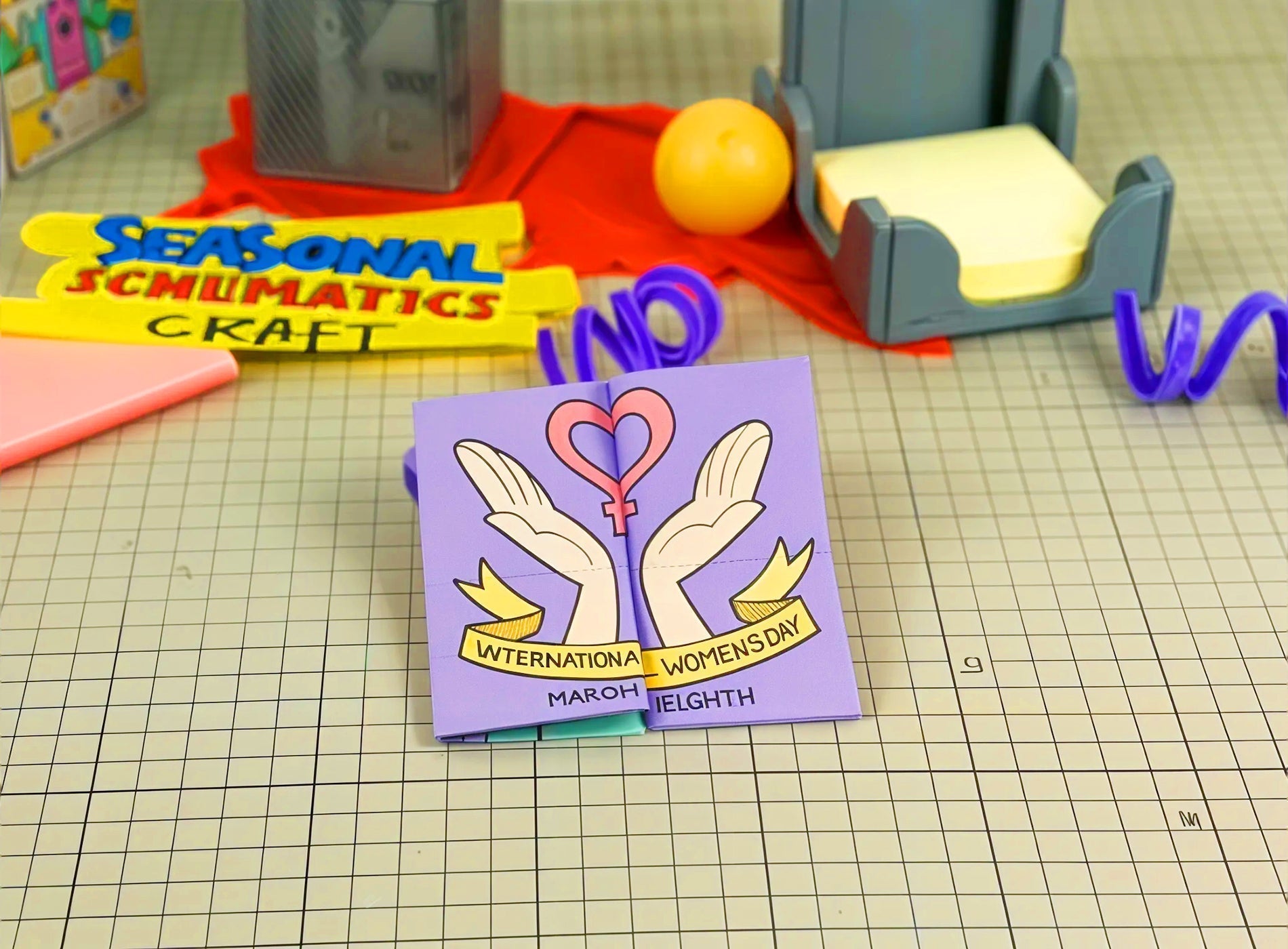 International Women's Day: 4 Image Fold
