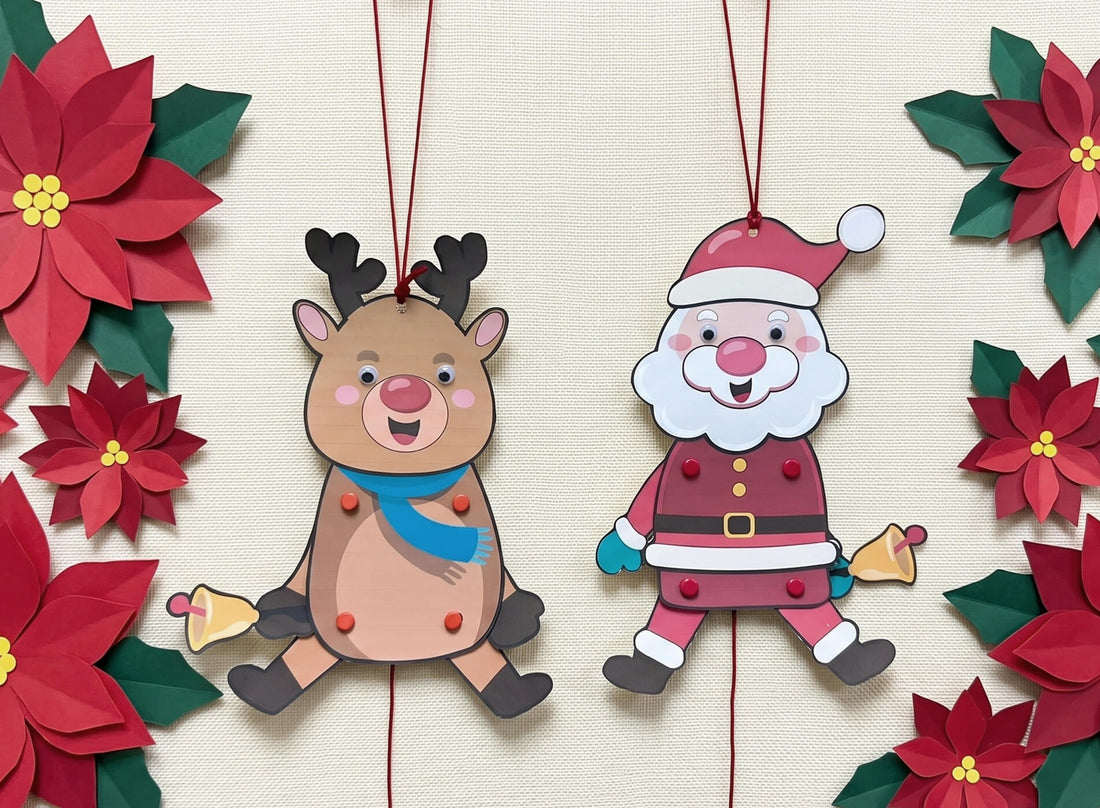 Christmas: Jumping Jack Puppet