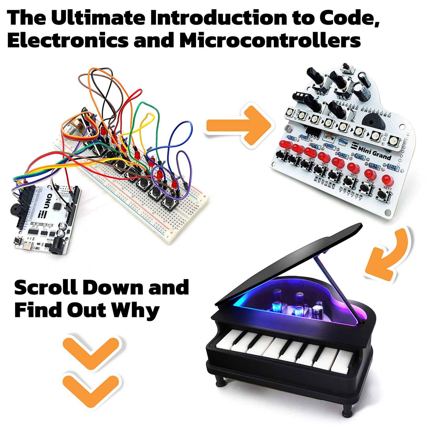Arduino-based microcontrollers, components and DIY kits | amomii